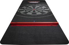 Bulls Carpet Dart mat 300x95 cm Black + Houten Oche