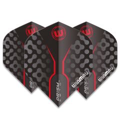 Winmau Prism Zeta Flight Black & Grey