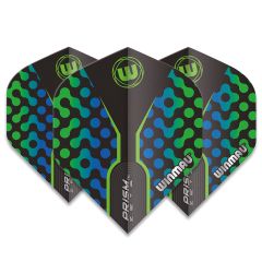 Winmau Prism Zeta Flight Black & Green