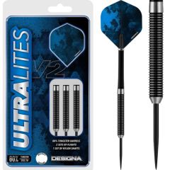 Designa Ultralites V2 Darts - Steel Tip - M2 - Full Ring Grip