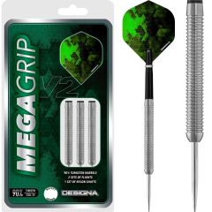 Designa Mega Grip V2 Darts - Steel Tip - M1