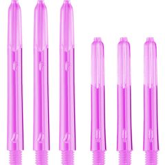 Nylon Edgeglow Polycarbonate Dart Shafts Paars