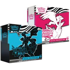 Pokémon Black Bolt / White Flare Elite Trainer Box COMBO - PRE ORDER BEGIN AUG