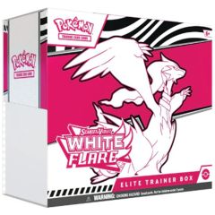 Pokémon White Flare Elite Trainer Box Reshiram  PRE ORDER BEGIN AUG