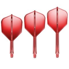 GOAT X-Flex Air Red Clear  NO6 - Dart Flights