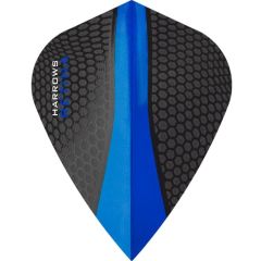Harrows Retina Flight Zwart / Blauw | Kite