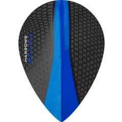 Harrows Retina Flight Zwart / Blauw | Peer