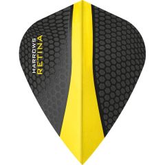 Harrows Retina Flight Zwart / Geel | Kite