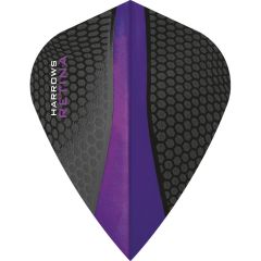 Harrows Retina Flight Zwart / Paars | Kite