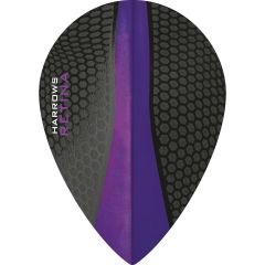 Harrows Retina Flight Zwart / Paars | Peer
