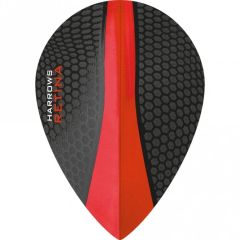Harrows Retina Flight Zwart / Rood | Peer