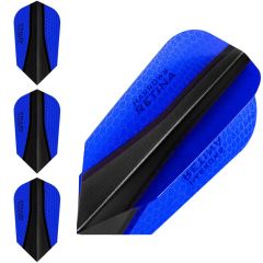 Harrows Retina X-Flight Zwart / Blauw | Slim