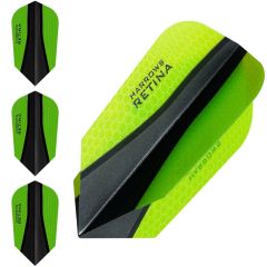 Harrows Retina X-Flight Zwart / Groen | Slim