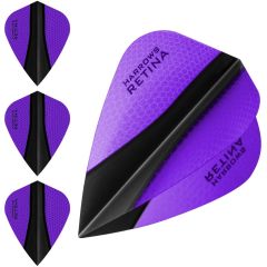 Harrows Retina X-Flight Zwart / Paars | Kite