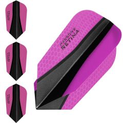 Harrows Retina X-Flight Zwart / Roze | Slim