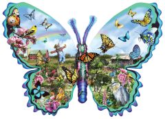 Lori Schory - Butterfly Farm  -  Puzzle 1000 pieces 