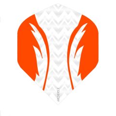 Archers Flights X100 Pro White Orange