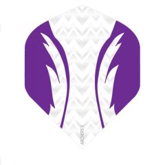 Archers Flights X100 Pro White Purple