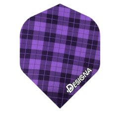 Designa Flight Std Tartan Purple | OP=OP