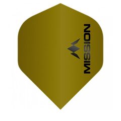 Mission Flight Logo 100 Gold Matt