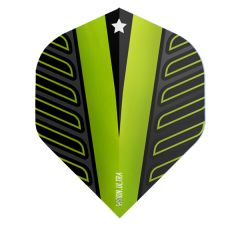 Target Flight Rob Cross VU No2 Wide Green Lime