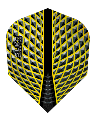Harrows Silika Round NO6 Yellow - Dart Flights