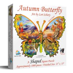 Autumn Butterfly Shaped 1000
