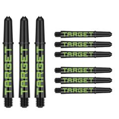 Target Pro Grip Tag 3 Set Black Green - Dart Shafts