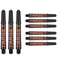 Target Pro Grip Tag 3 Set Black Orange - Dart Shafts