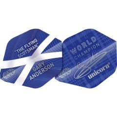 Unicorn UltraFly Blue Gary Anderson AR1 - Dart Flights