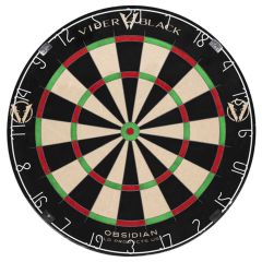 Viper Obsidian Professional Dartboard - Ultra Thin Spider - Viper Black