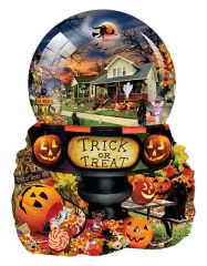 Lori Schory - Halloween Globe  -  Puzzle 1000 pieces XXL