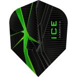 Harrows ICE Recut Green - Dart Flights