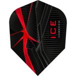 Harrows ICE Recut Red - Dart Flights